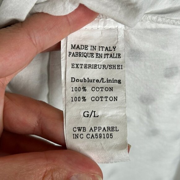 Charlie B Women's White Dress with Black Dots Midi Dress Size L - NWT - Picture 7 of 8